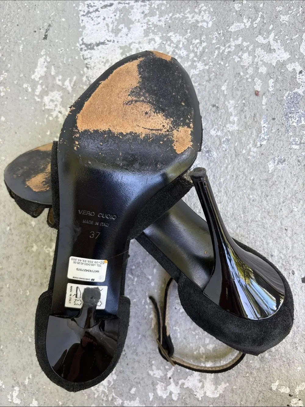 Just Cavalli open toe heels